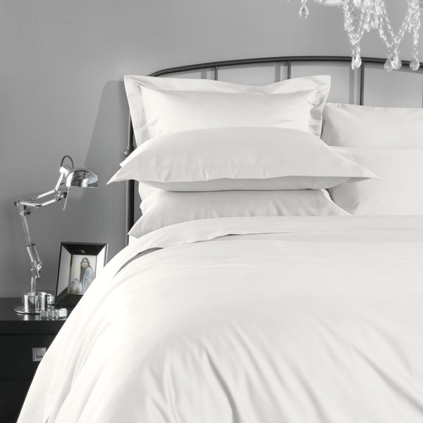 1000 Thread Count Luxurious Flat Sheet - Off White | Bed and Bath Emporium