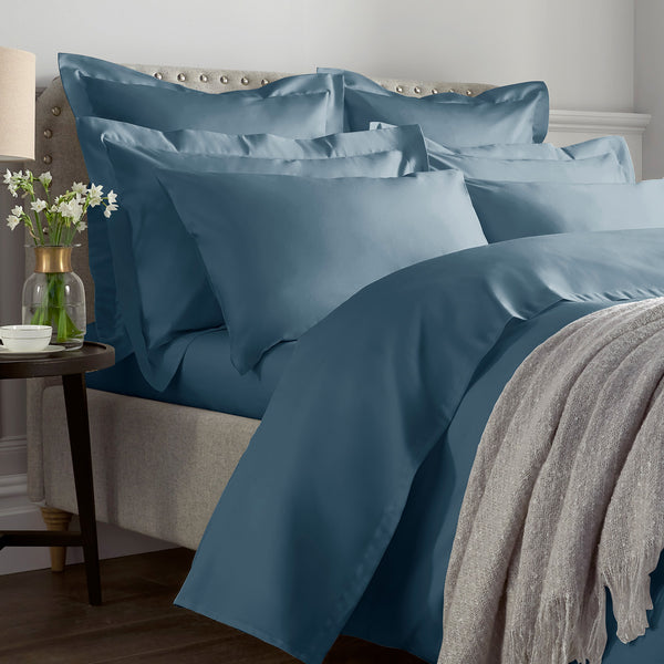Luxurious 1000 Thread Count Duvet Cover – Teal | Bed & Bath Emporium ...