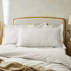 White 300 Thread Count Superking Oxford Pillowcase Pair with Tie Hem