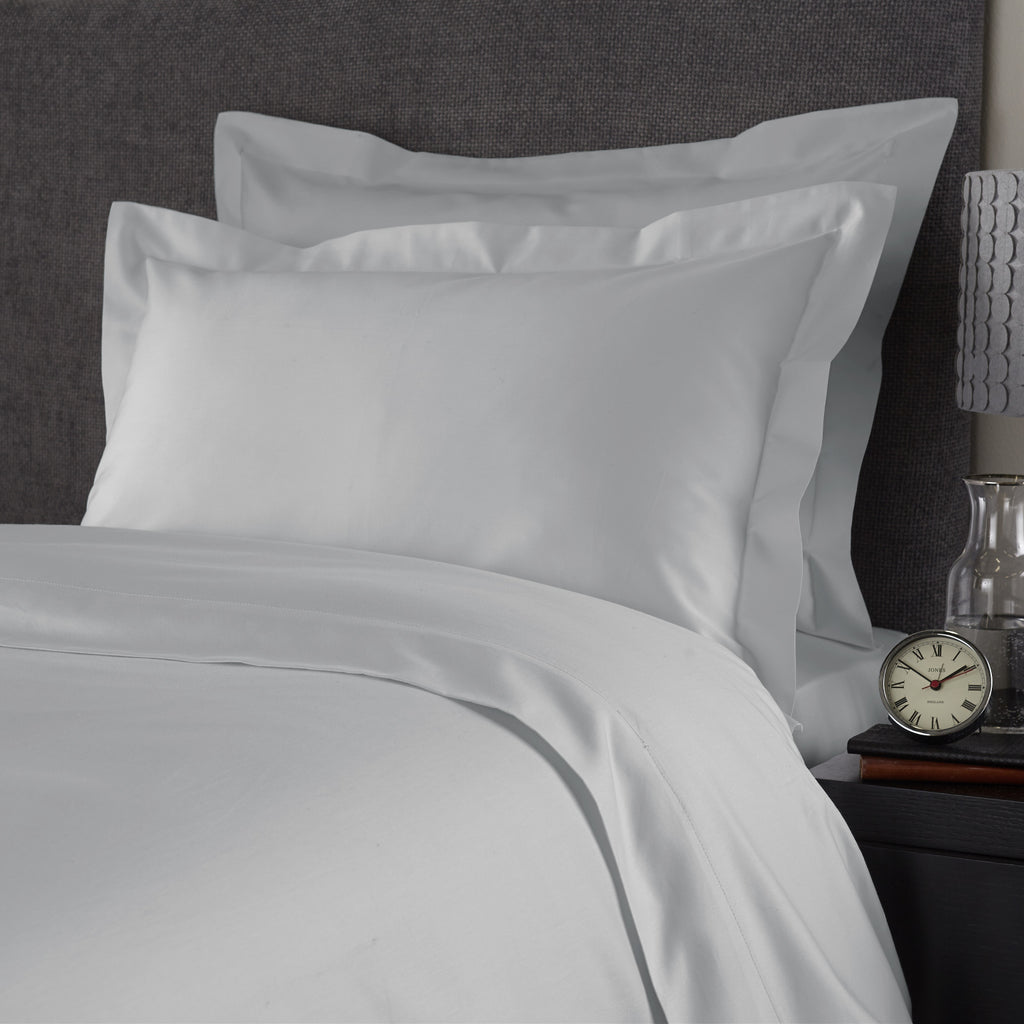 Ice Grey 600 Thread Count Sateen Soft Oxford Pillowcase x1