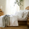 White 1000 Thread Count Luxe Standard Pillowcase Pair