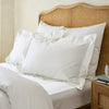 White 1000 Thread Count Luxe Superking Oxford Pillowcase Pair