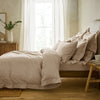 Stone Linen Cotton Blend Oxford Pillowcase Pair