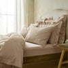 Stone Linen Cotton Blend Oxford Pillowcase Pair