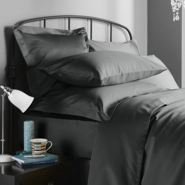 1000 Thread Count Luxurious Flat Sheet Platinum Bed & Bath Emporium Bed and Bath Emporium