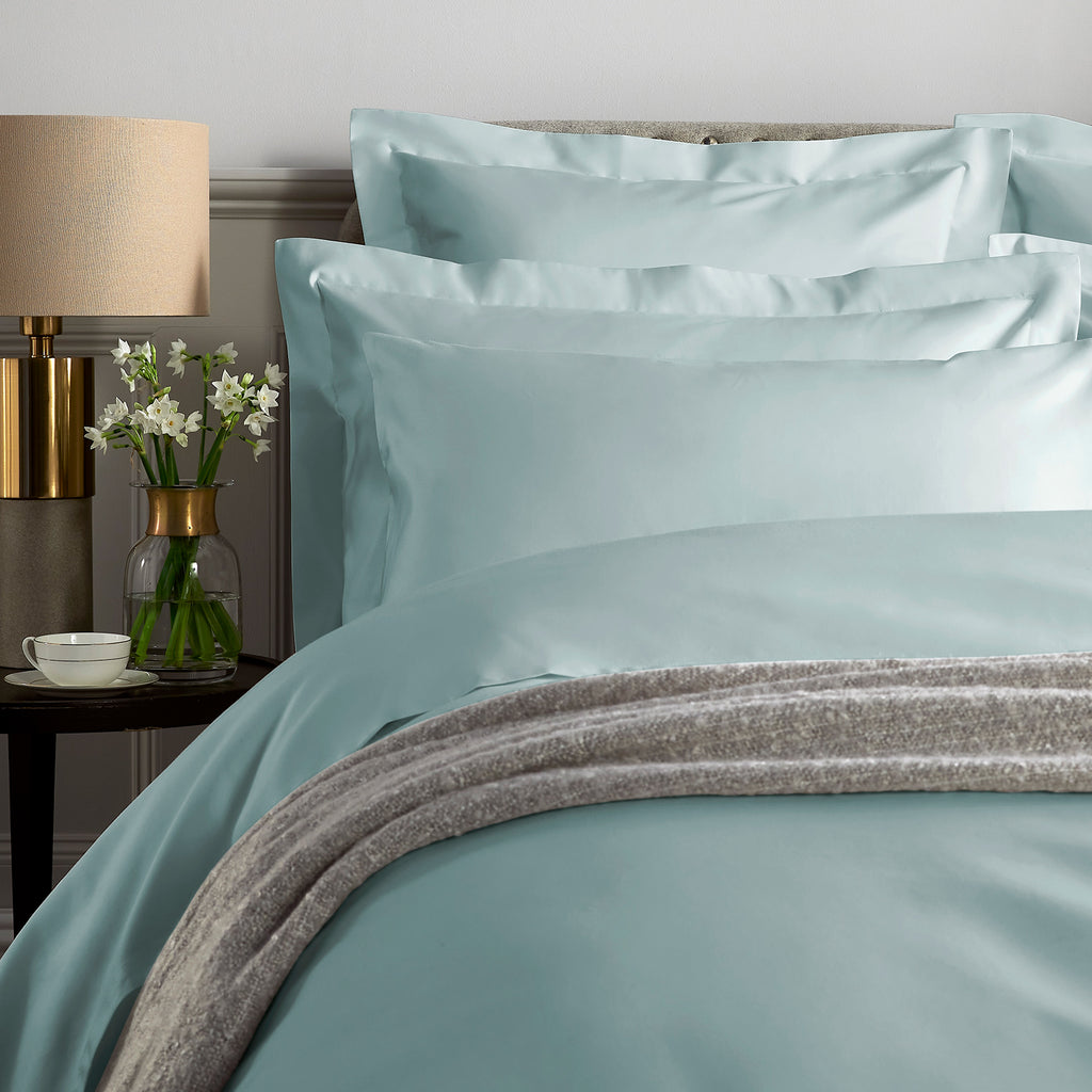 Luxurious 1000 Thread Count Duvet Cover – Duck Egg | Bed & Bath ...