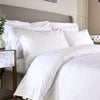 White 300 Thread Count Rococo Jacquard Standard Pillowcase Pair