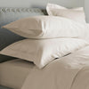 Ivory 600 Thread Count Sateen Soft Fitted Sheet