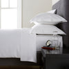 White 600 Thread Count Sateen Soft Oxford Pillowcase x1