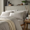 Stone Linen Blend Duvet Cover