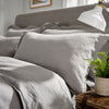Grey Private Collection Soft & Durable Linen Standard Pillowcase Pair