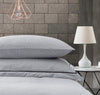 Yard Dye Woven Chambray Stripe Duvet Set - Superking