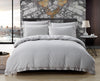 Yard Dye Woven Chambray Stripe Duvet Set - Single
