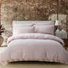 Yard Dye Woven Chambray Stripe Duvet Set - Single