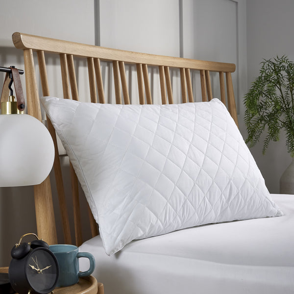 Quilted Micro Loft Hypoallergenic Standard Pillow Pair