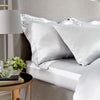 White Private Collection 100% Silk Luxuriously Smooth Fitted Sheet
