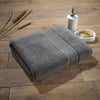 Charcoal Supremely Soft Quick Drying Zero Twist Towel
