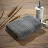 Charcoal Supremely Soft Quick Drying Zero Twist Towel
