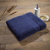 Navy Supremely Soft Quick Drying Zero Twist Towel