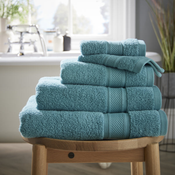 Teal Supremely Soft Quick Drying Zero Twist Towel