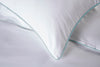 400TC Piped Duvet Set KING