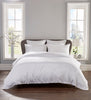 400TC Piped Duvet Set KING