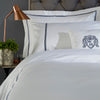 Austell 800 Thread Count Double Cord Embroidered OXFORD Pillowcase x1