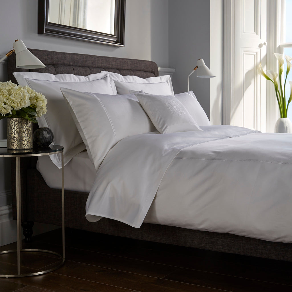 Austell 800 Thread Count Double Cord Embroidered Duvet Cover - King
