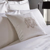 Austell 800 Thread Count Embroidered Boudoir Cushion Cover - 35cm x 35cm