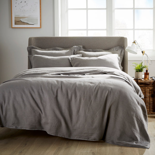 Behrens Private Collection Linen Duvet Cover SUPERKING
