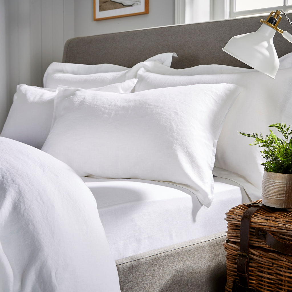 Private Collection Linen Soft & Durable Fitted Sheet - Double