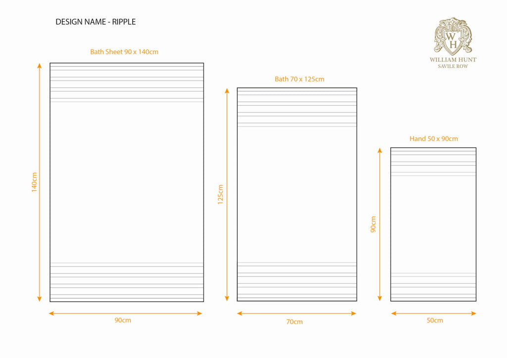 Ripple Texture Stylish Towel White Bed & Bath Emporium Bed and Bath Emporium